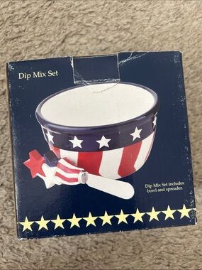 Patriotic Dip Mix Set - Red, White & Blue